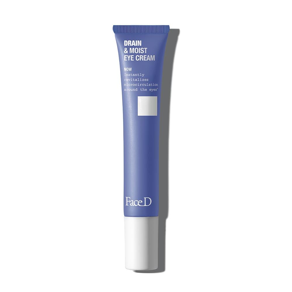 Face D - Crema Contorno Occhi Drenante e Idratante con sfere in ceramica, 18 ml