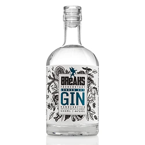 Breaks PREMIUM DRY Gin I London Dry Gin mit Lavendel & frischen Zitronen I Geschmack: Mild mit fruchtiger Note I…