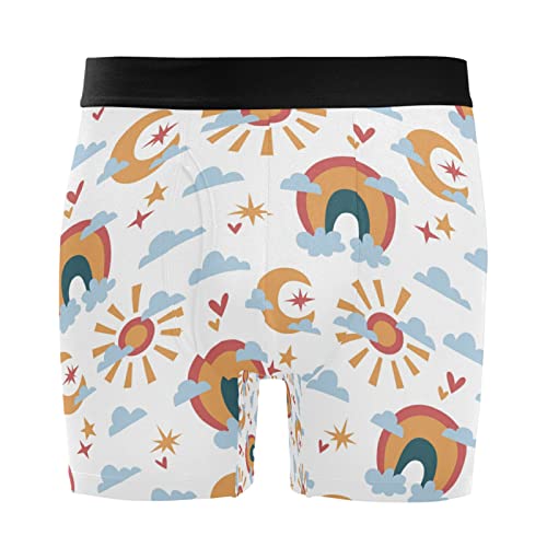 Bóxer para hombre calzoncillos elásticos de dibujos animados Vnurnrn ropa interior
