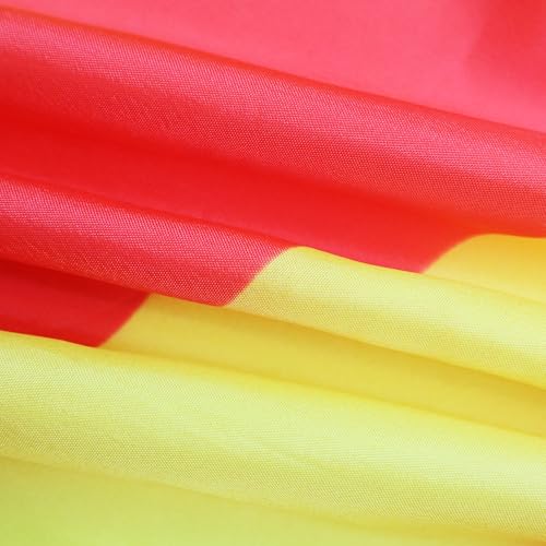 Image of AZ FLAG - Macedonia Flag - 2x3 Ft - 100D Polyester Macedonian Banner with Two Metal Grommets - Fade Resistant - Vivid Colors - 2' x 3' Feet - 90x60 Cm