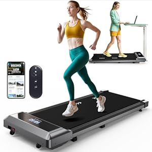 ORISYN Loopband Walking Pad Bluetooth: 1-6 km/u voor Thuis met 2,25 pk Motor – Geen Montage Nodig