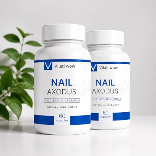 VILATI WOW Nail Exodus Healthy Nails - Premium Formula for Healthier Feet - 60 Capsules - Pack of 2