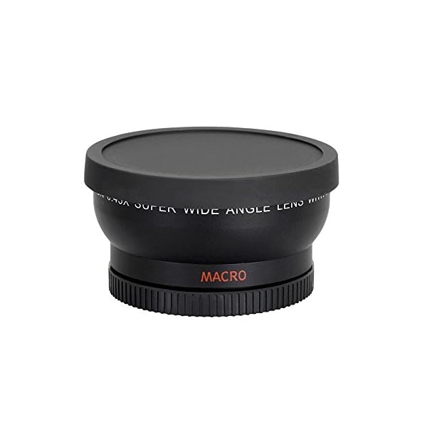 Andoer 58MM 0.45x HD Weitwinkel Objektiv mit Makro Objektiv für Canon Nikon Sony Pentax Kamera 58MM