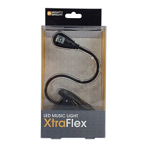 Mighty Bright 50410 Xtra Flex Super Led Music Stand Light - Black #TOP4
