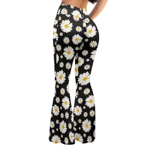 TODIYADDU Women's Yoga Pants Flared Leggings for Women Comfy Buttery Soft V Crossover High Waisted Butt Lifting Bootcut Pants3