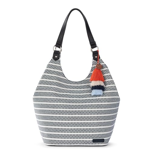 Image of Sakroots The Sak Roma Shopper Shoulder Bag Large Purse & Tote Bag with Double Straps & Zipper Pockets for Everyday & Travel