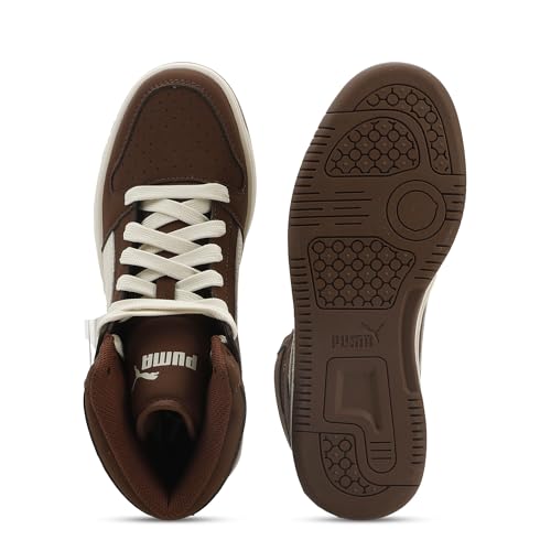 Image of PUMA Boys' Rebound Layup Mid Sneakers