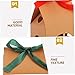 Unomor 24pcs Christmas Candy Boxes Hollow Paper Fillable Treat Holders for Parties Weddings Showers and Festivals