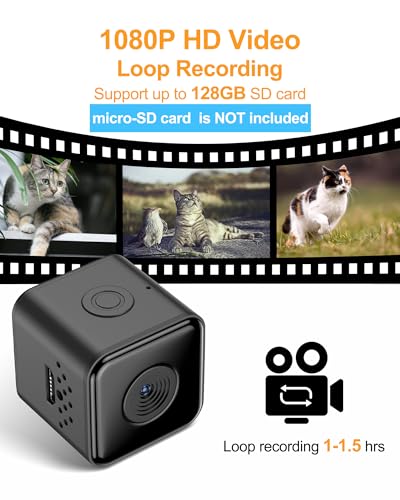 Image of Cat Camera Collar- XS Size Pet Collar Camera-Cat POV Cam,No WiFi No APP Needed, 1080P Video Recording