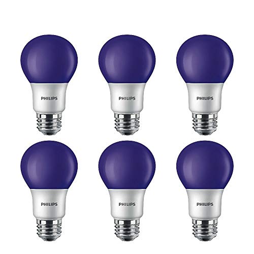Free Shipping ๐ Philips LED 463208 Purple 60 Watt Equivalent A19 LED Light Bulb, 6 Pack, 6 Piece Free Shipping ๐ Philips LED 463208 Purple 60 Watt Equivalent A19 LED Light Bulb, 6 Pack, 6 Piece