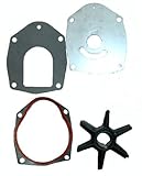 Water Pump Impeller Service Kit for Mercruiser Alpha One Gen II Replaces 47-43026T2 with Wear Plate and Gaskets