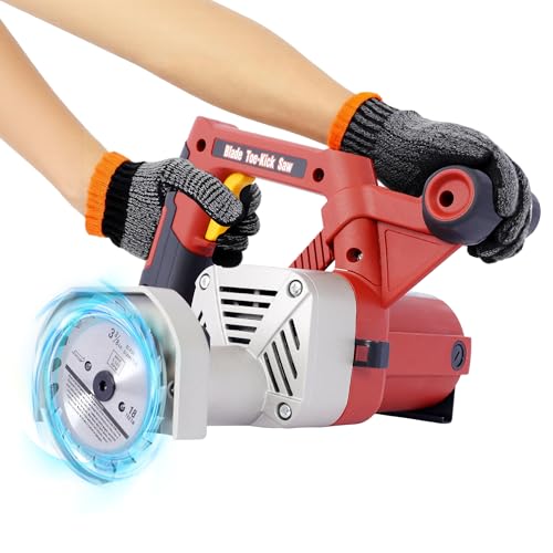 Powered Toe Kick Saw 3-3/8 Inch Blade, Flush Cut Saw