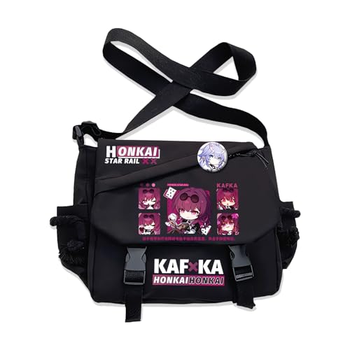 Game Handbag Blade Crossbody Bag Single Shoulder Bag Adult Anime 3D Print Backpack Black Bag