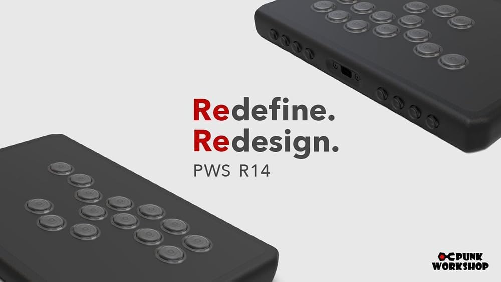 Punk Workshop PWS R14 アケコン レバーレス PWS R14 レバーレス
