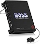 BOSS Audio Systems R1100M Riot Series Car Audio Subwoofer Amplifier - 1100 High Output, Monoblock, Class A/B, 2/4 Ohm Stable, Low/High Level Inputs, Low Pass Crossover, Mosfet Power Supply, Stereo