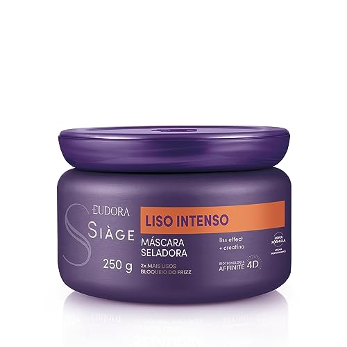 Eudora Máscara Capilar Siàge Liso Intenso 250g