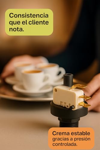 Presostato Piris Mini 1 Bar 230V de alta fiabilidad para calderín de cafetera 60000008 6