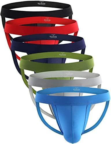 YuKaiChen Men's Underwear Briefs Soft Microfibre Silky Slips Underpants Low Rise Wide Waistband Multipack