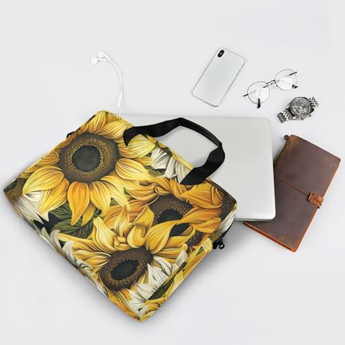 Bolso Vintage Amarillo y Blanco para Laptop 13-15.6 pulg miniatura 7