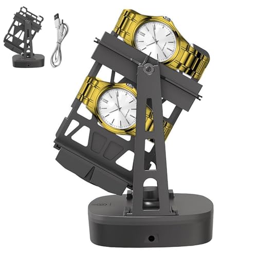 Remontoir automatique pour montres en polycarbonate haute finition au design épuré de 15 cm