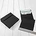 50 Pack Colorful 6 x 6 Envelopes Square Envelopes Self Seal for Wedding, Party Invitations, Greeting Cards, Announcements, Photos, CD/DVD Sleeves (Black)