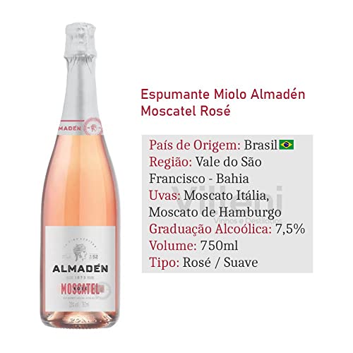 Espumante Almadén Moscatel Rosé 750ml