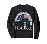 custom rat rod pickup truck 241 g, coupe classique, col tissé