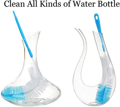 MEKEET Reinigungsbürsten 5 Stück Bürsten Set Flasche Reinigungsbürsten Nylon Schlauchbürste Flexibele Langem Griff… – Bild 7