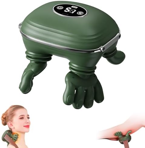 Neck Massager with Heat, Bionic Shiatsu Neck and Shoulder Massage...