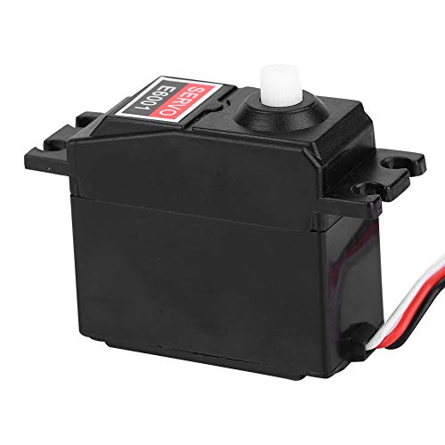 Qiilu E6001 Servo Model Car Servo Abs 6Kg E6001 Plastic Gear Analog Servo For Hsp 94105 94106 94166 1 10 Rc Car #TOP7