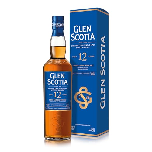 Glen Scotia 12 Jahre 1st Fill Bourbon Campbeltown Single Malt Scotch Whisky 46% vol. 0,7l