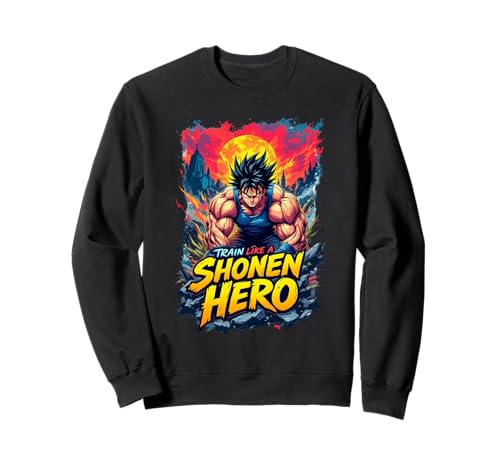 Gym Ideal para amantes del manga, luchadores y anime, entrena como un héroe shonen Sudadera