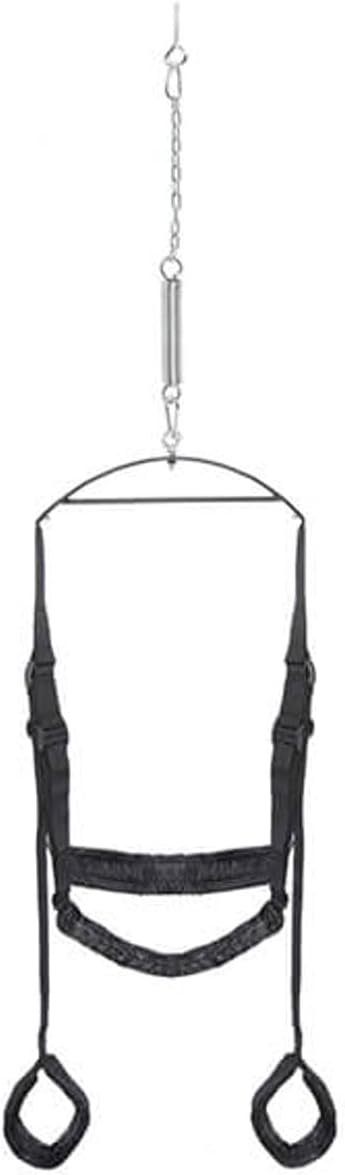 Fetish Fantasy Series Spinning Fantasy Swing - Black
