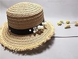 Talla única: el sombrero se adapta a la circunferencia de la cabeza de la mayoría de las personas, es fácil de plegar y transportar, puede colocar fácilmente el sombrero de playa en su mochila, perfecto para viajes y deportes al aire libre.
