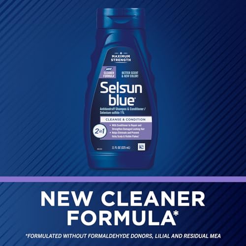 Image of Selsun Blue Medicated Dandruff Shampoo /Conditioner 2-In-1 Treatment, 11 Ounce