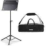 Hola! HM-MS+ Professional Folding Orchestra Sheet Music Stand + Carry Bag