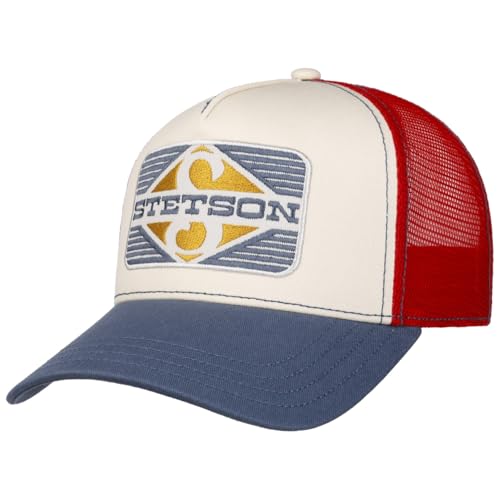 Casquette Trucker Stetson Rhombus Snapback réglable unisexe