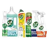 Household Cleaning Products Set, 6-Piece Bundle