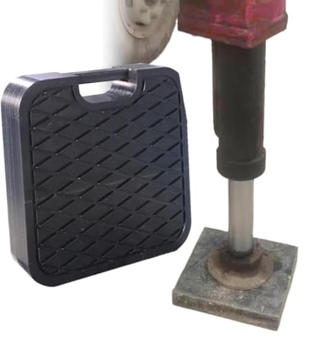 Outrigger pads empilables et cales de support 30x30x4cm pour vérins de stabilisation de remorque