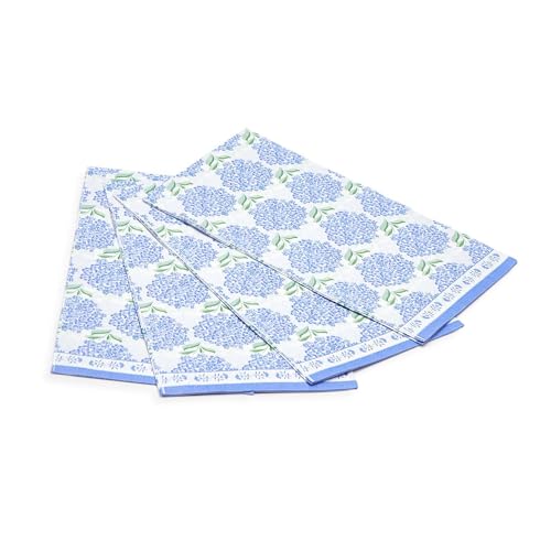 Two's Company Hydrangea 3-Ply Guest Towels