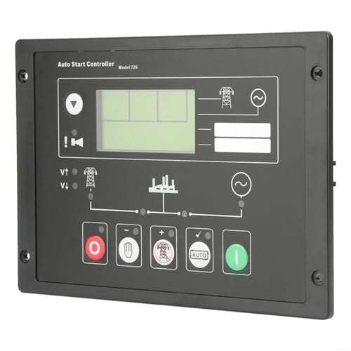 DSE720 panel de control con pantalla LCD y funciones de protección automática para redes 3