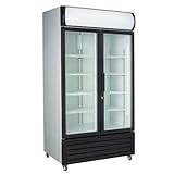  Armoire Vitrine à Boisson - 670 litres - Combisteel - R290 2 Portes Vitrée