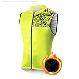 UGLY FROG Chaleco Ciclismo Invierno para Hombre Warm Windproof Thermal Chaqueta Bicicleta Ligera Transpirable Sin Mangas