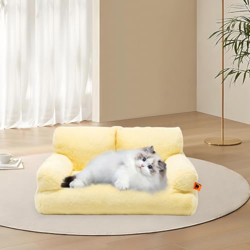 Lit pour chiot en peluche haut de gamme avec isolation thermique