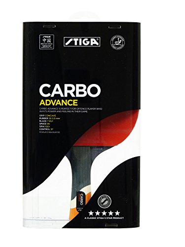 Racchetta Tennis Tavolo Stiga Carbon Advance - Rossa