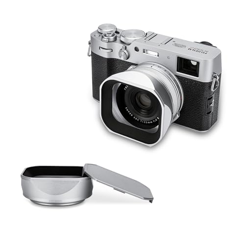 富士フイルム - 富士フイルム X100F 純正フード、予備電池付 Amazon | JJC メタル レンズフード ねじ込む式 富士フィルム