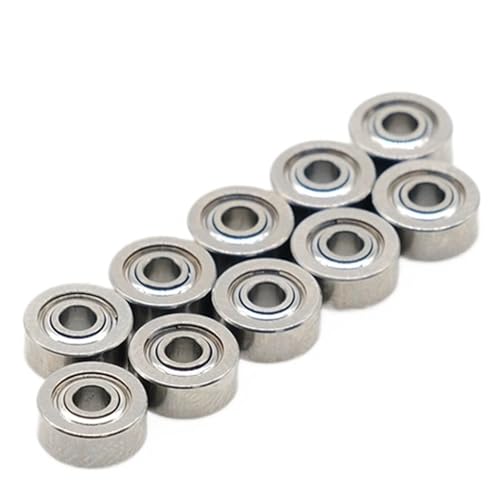 10���� �ᑬ�x�A�����O ABEC-7 3x6x2.5mm MR63ZZ �~�j�`���A�{�[���x�A�����O L-630ZZ WA673ZZA �w���R�v�^�[���f���J�[�p