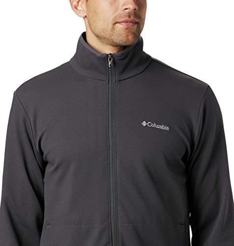 Columbia Men's Town Park Midlayer Full Zip, Shark, XX-Large