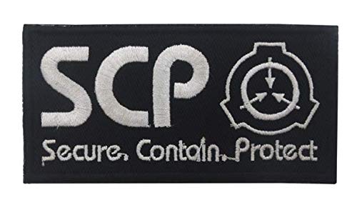 Special Containment Procedures Foundation Secure Contain Protect SCP Tactical Morale Military Embroidered Patch(YMX)