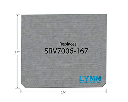 Lynn Manufacturing Replacement Quadrafire Baffle Board, Cumberland Gap, Srv7006-167, 2372A #TOP1
